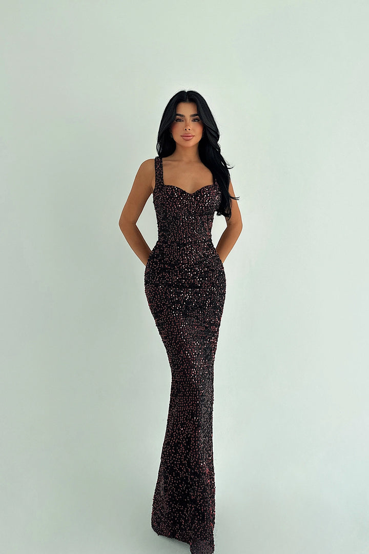 EYY Women Red Freja Sequined Dress - Gary