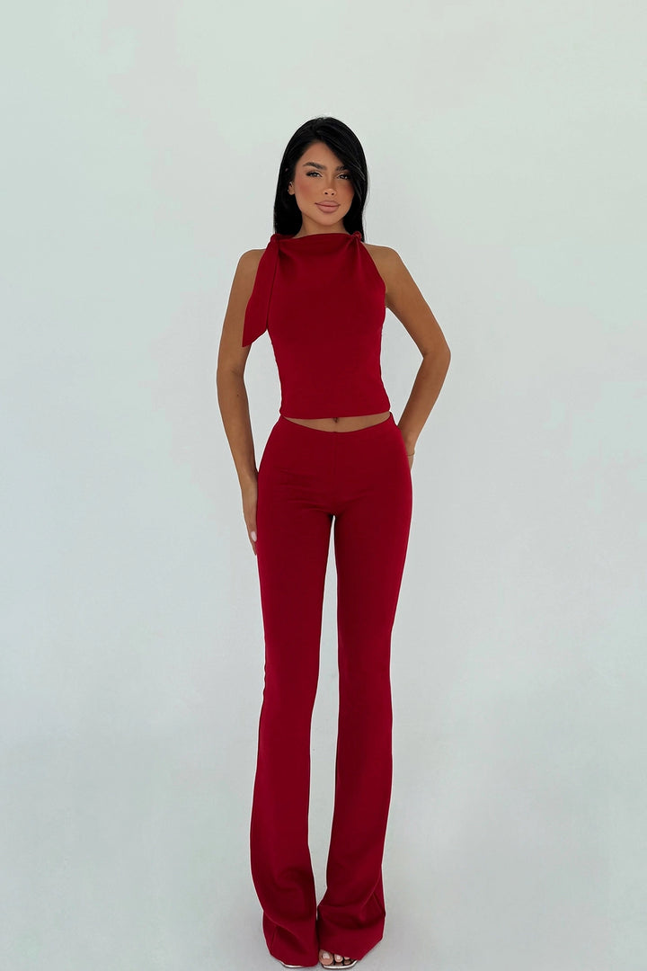 EYY Women Red Manola Suit - Bethlehem