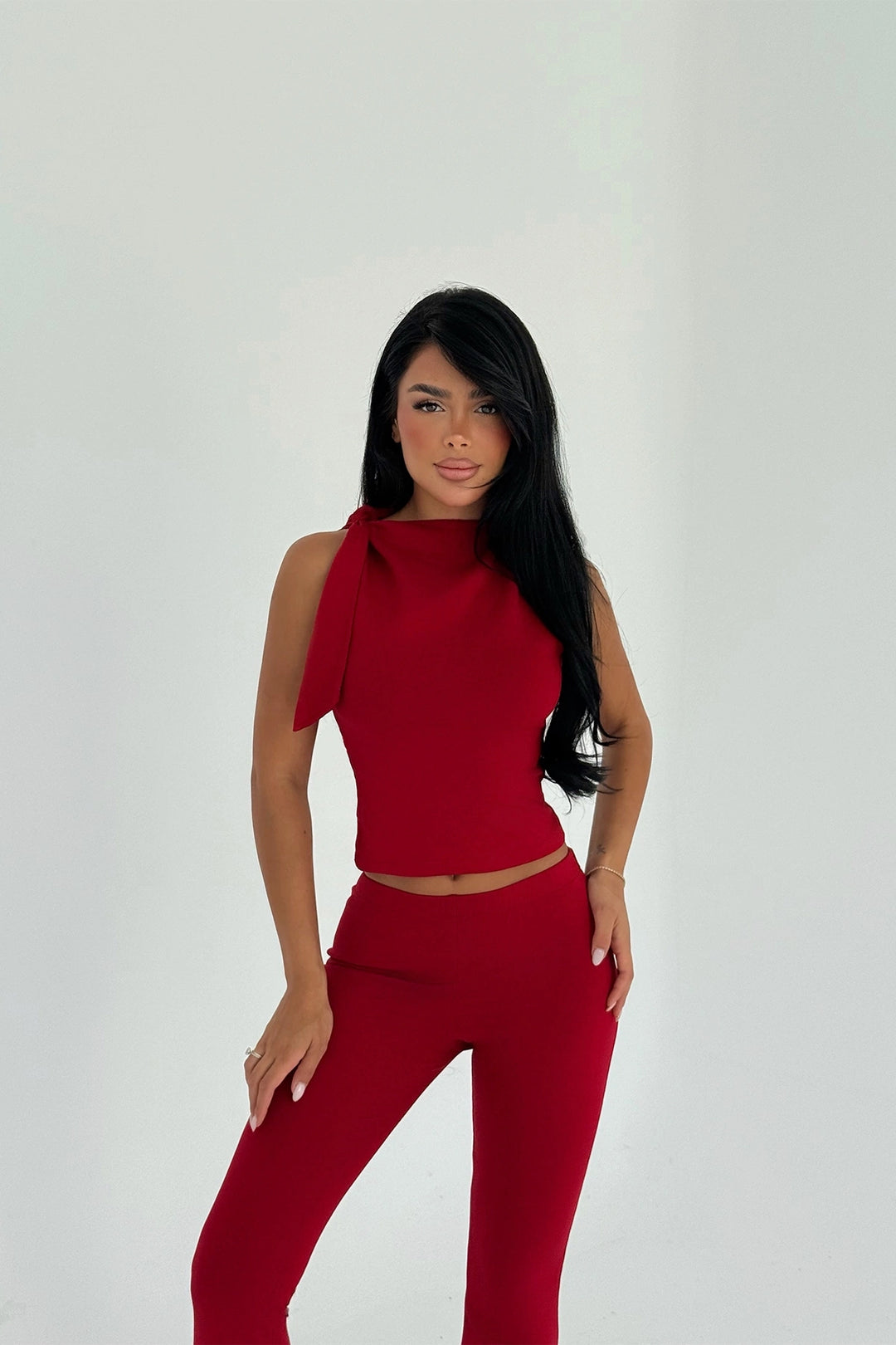 EYY Women Red Manola Suit - Bethlehem