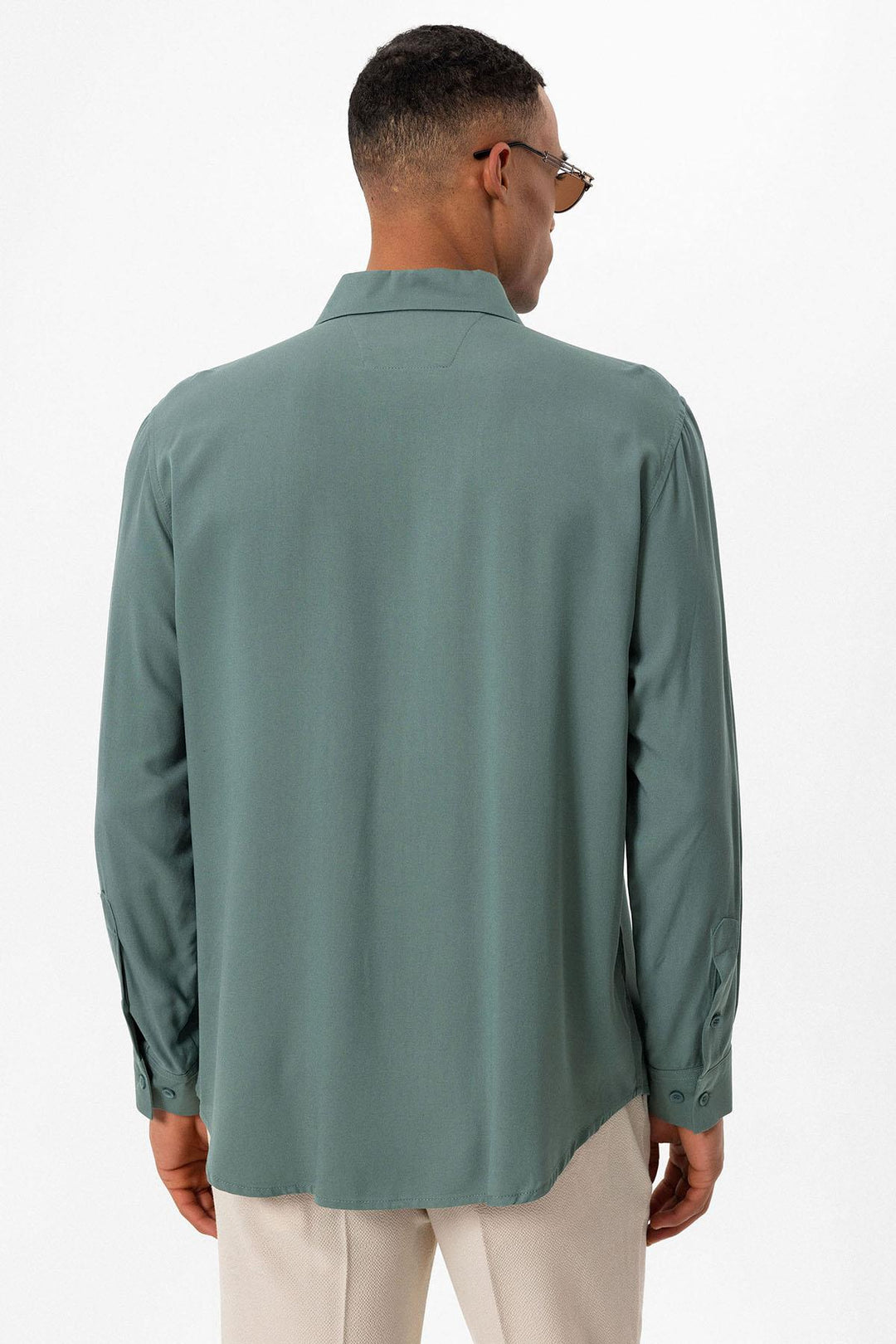 ANT Regular Fit Open Collar Men's Shirt - Marl
