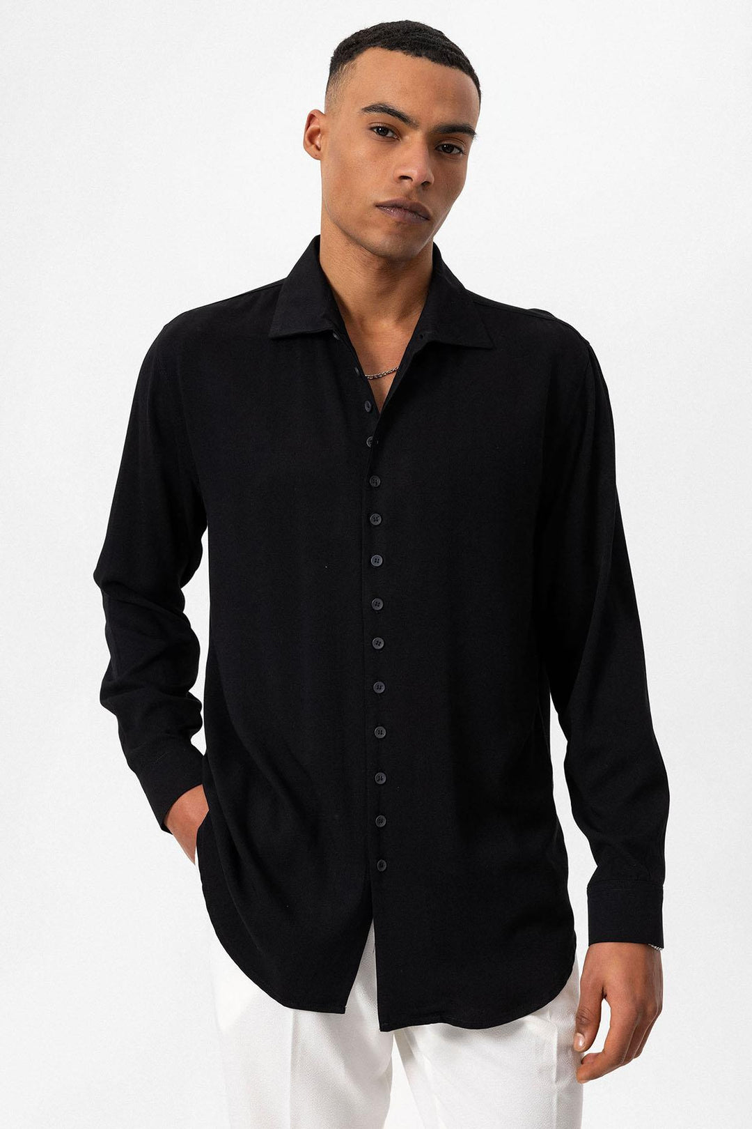 ANT Regular Fit Open Collar Men's Shirt - Salinas