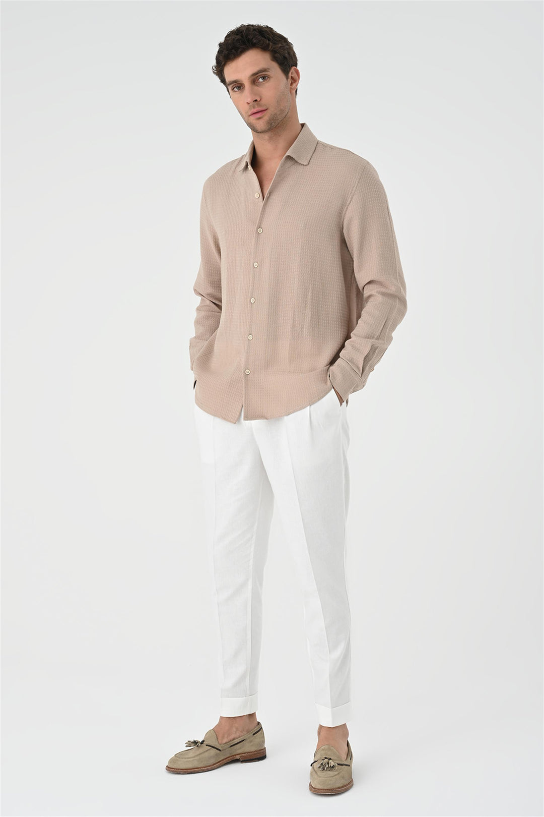 ANT Regular Fit Woven Men's Shirt - Leesburg