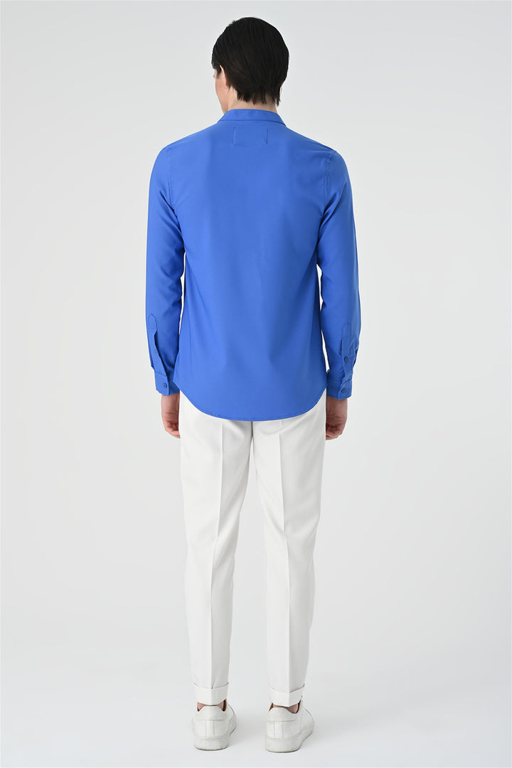 ANT Regular Fit Classic Collar Men's Shirt - Mission