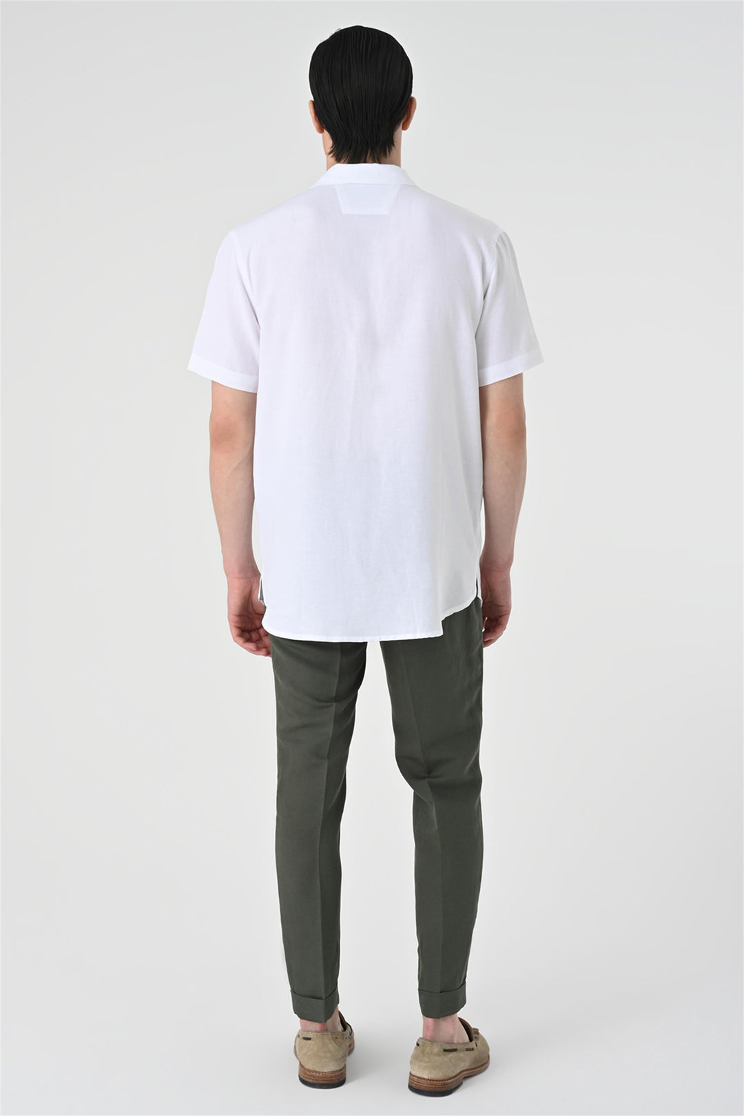 ANT Relax Fit Shawl Collar Short Sleeve Men's Shirt - Banbury