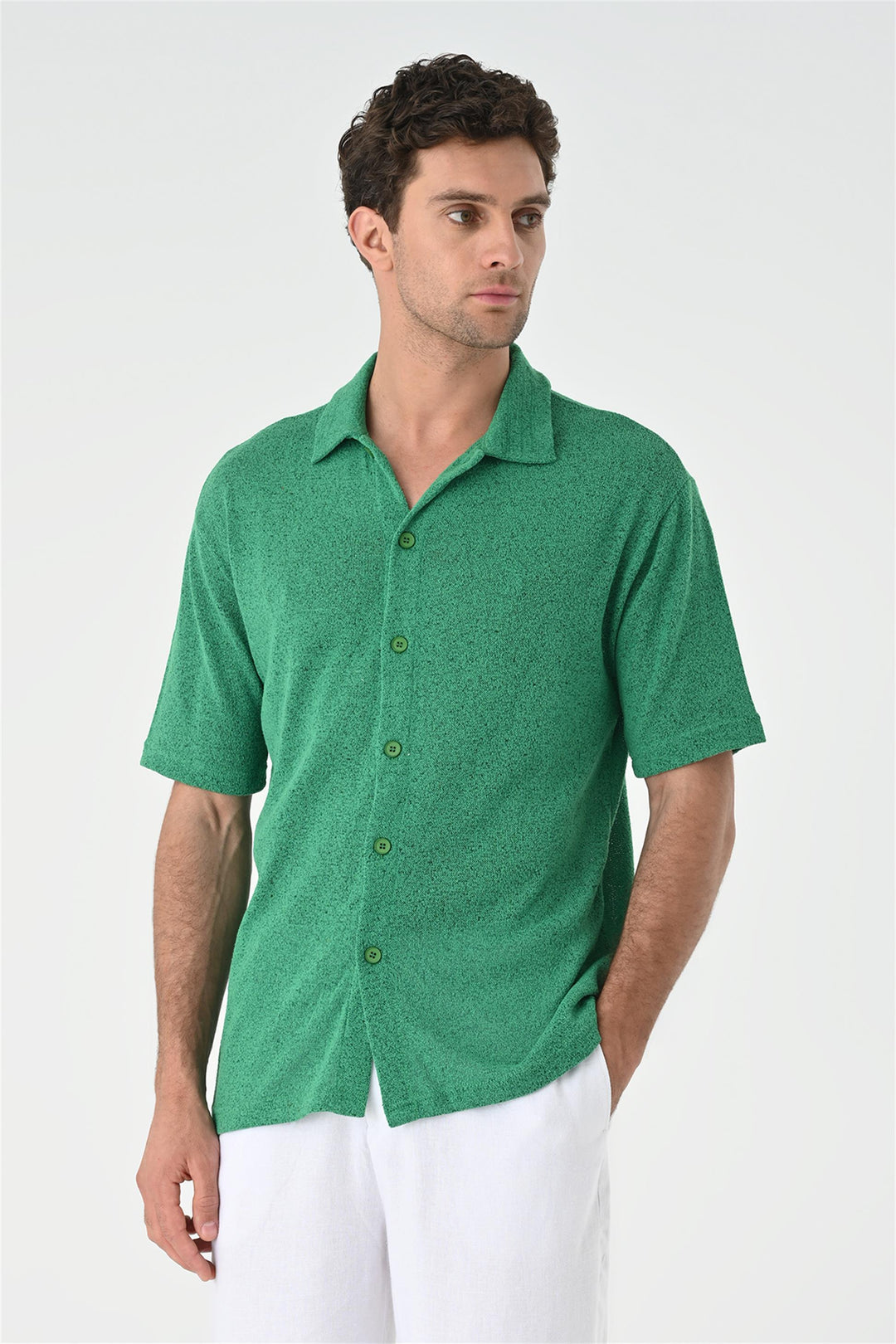 ANT Relax Fit Knitwear Men's Shirt - Slatina