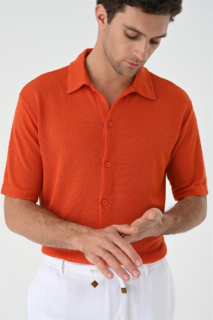 ANT Relax Fit Knitwear Men's Shirt - Katwijk