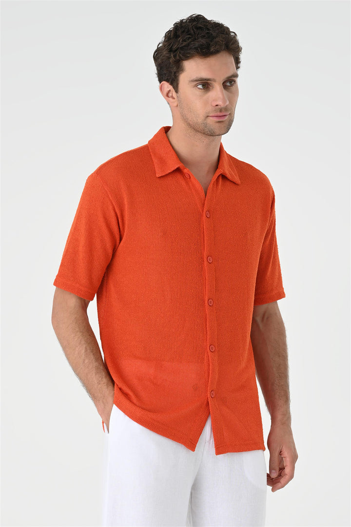 ANT Relax Fit Knitwear Men's Shirt - Katwijk