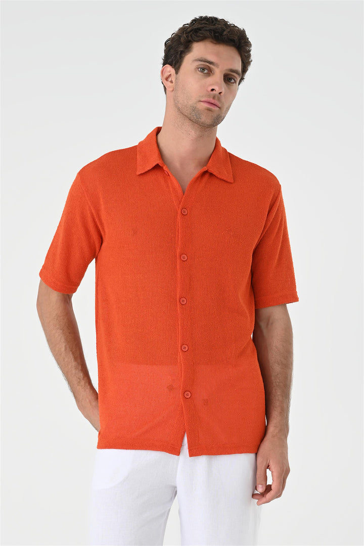 ANT Relax Fit Knitwear Men's Shirt - Katwijk