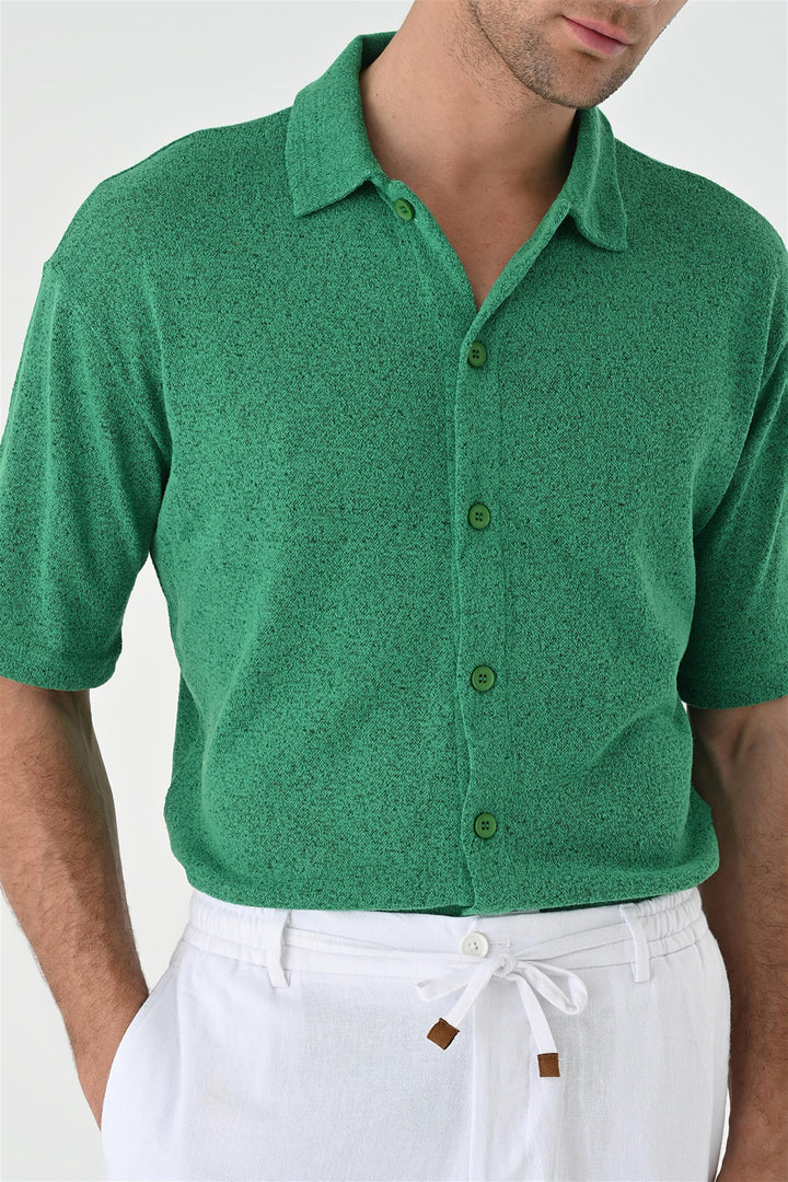 ANT Relax Fit Knitwear Men's Shirt - Slatina