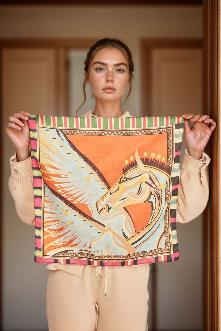 Colored Bandana Scarf BCNSV-2513718 - Sahuayo de Morelos