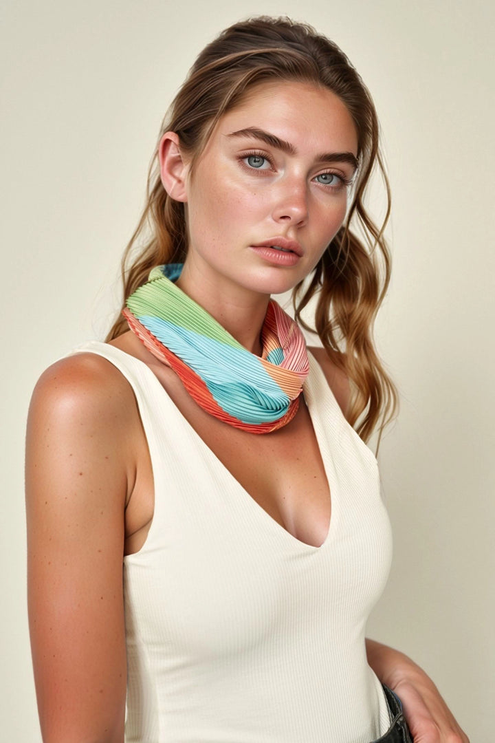 Colored Battery Bandana Scarf BCNSV-2512396 - Midwest City