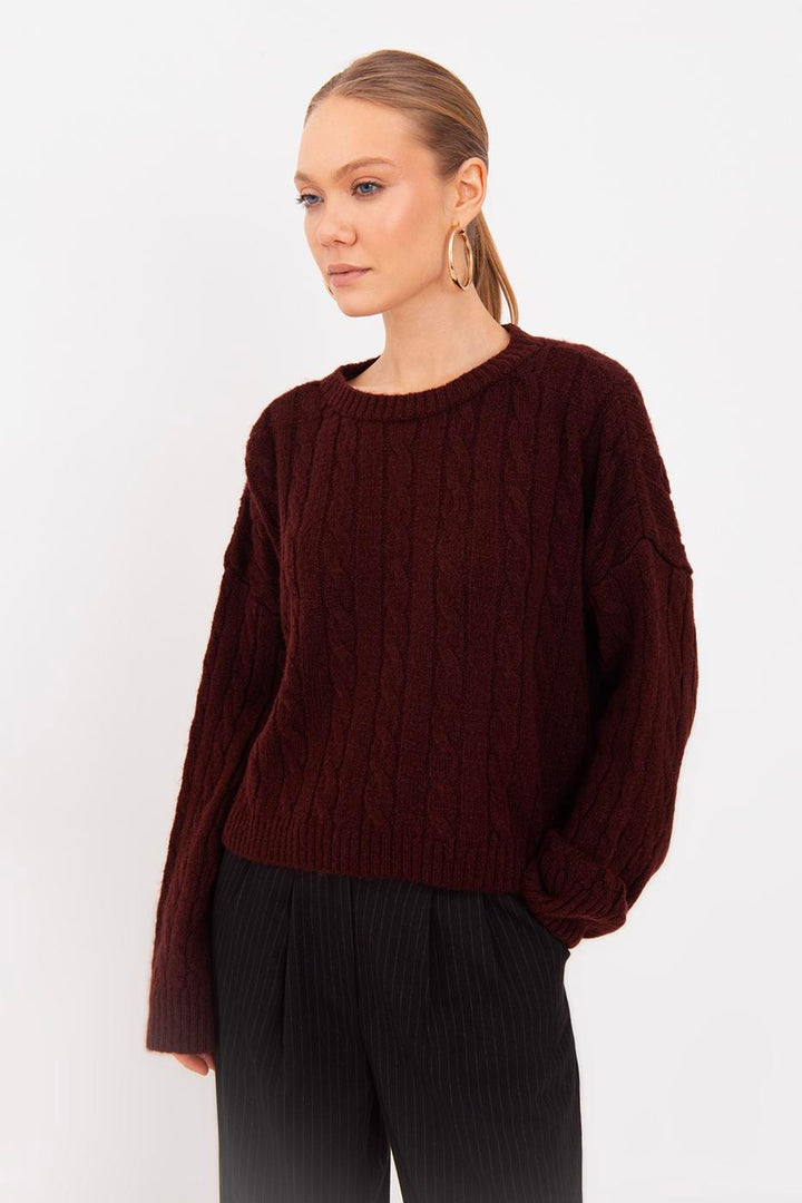 BSL Women Braided Sweater - Giugliano in Campania