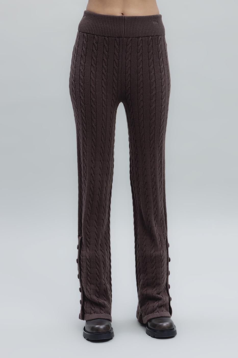 BSL Women Cable Knit Pants - Beja