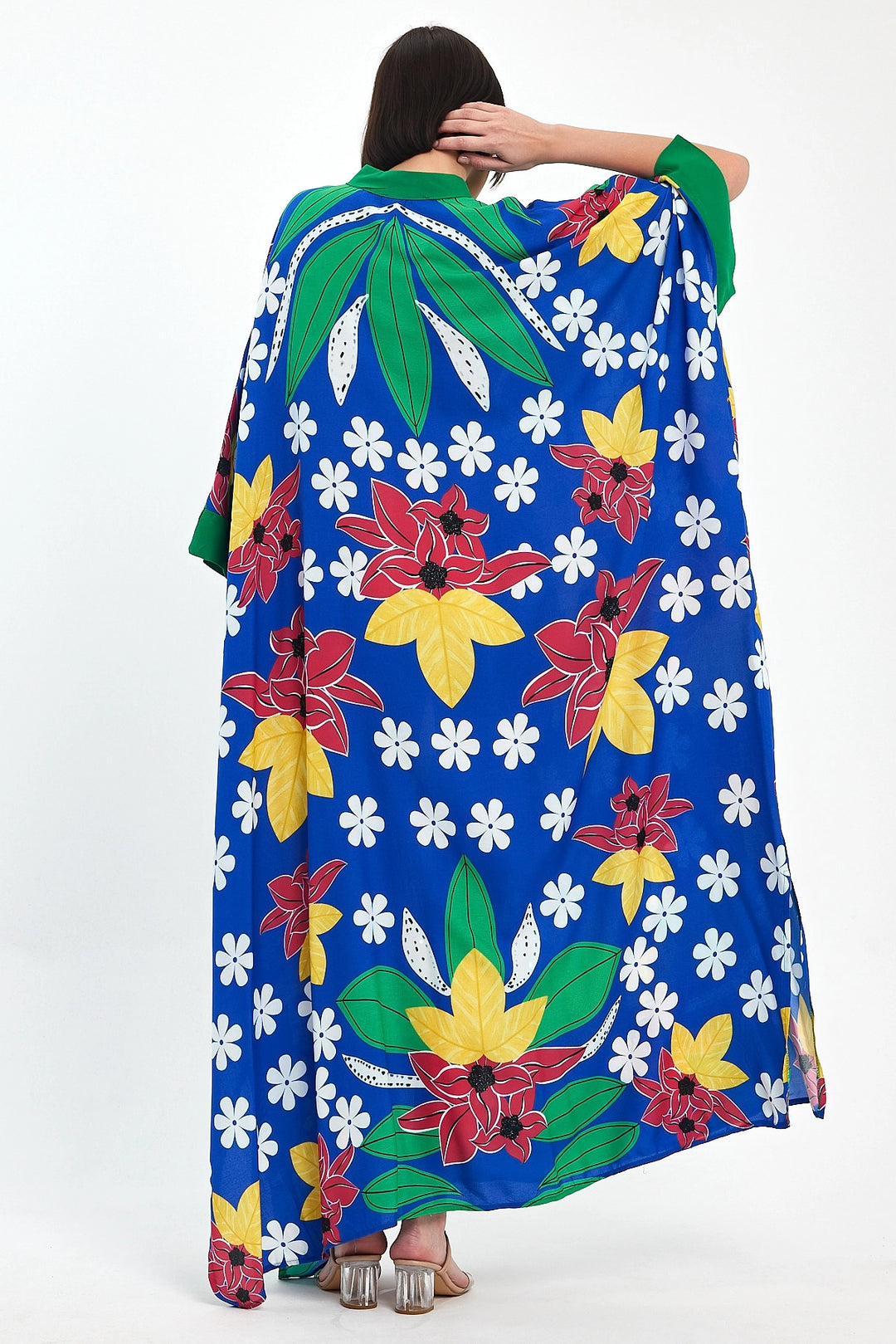 Maxi Boy Printed Woven Viscose Dress BCVL-251069 - Monterrey