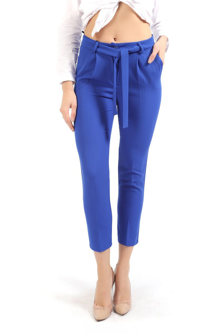 SNS Sense Saks Belted Fabric Pants - Chingford