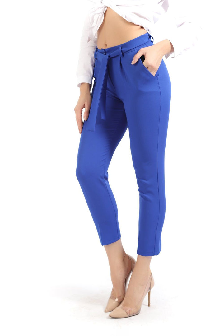 SNS Sense Saks Belted Fabric Pants - Chingford