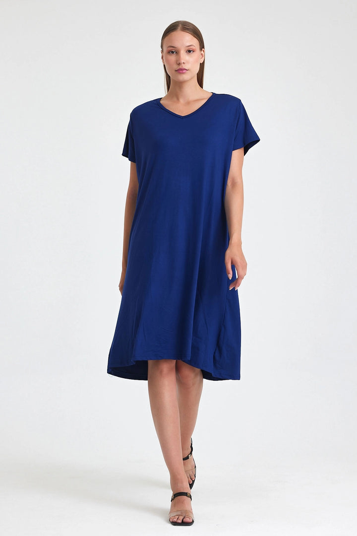 Maxi Boy Saks Knitted Viscon Dress BCVL-25C2 - Covina