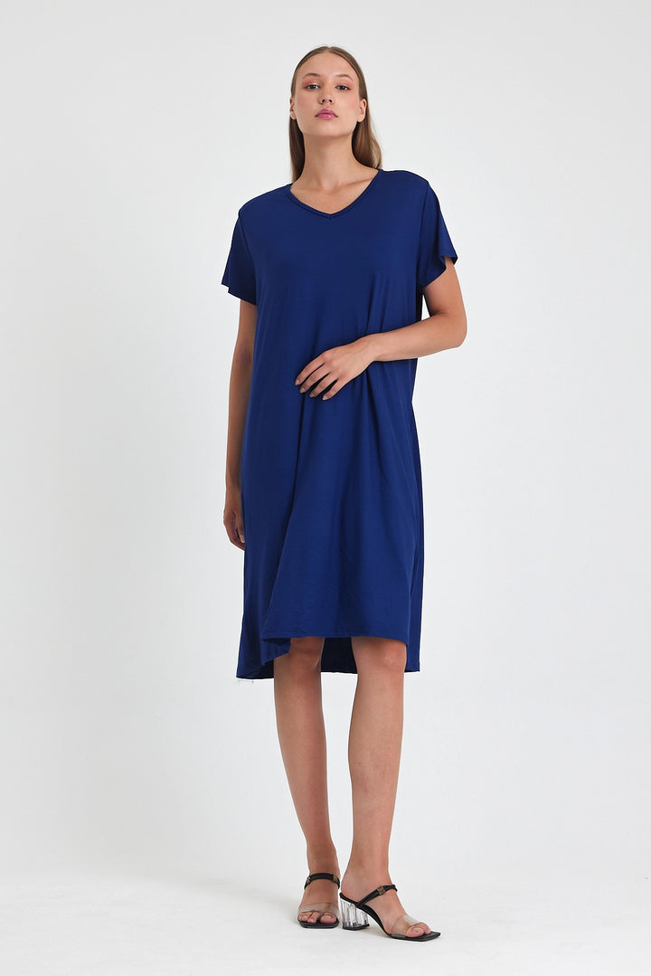 Maxi Boy Saks Knitted Viscon Dress BCVL-25C2 - Covina