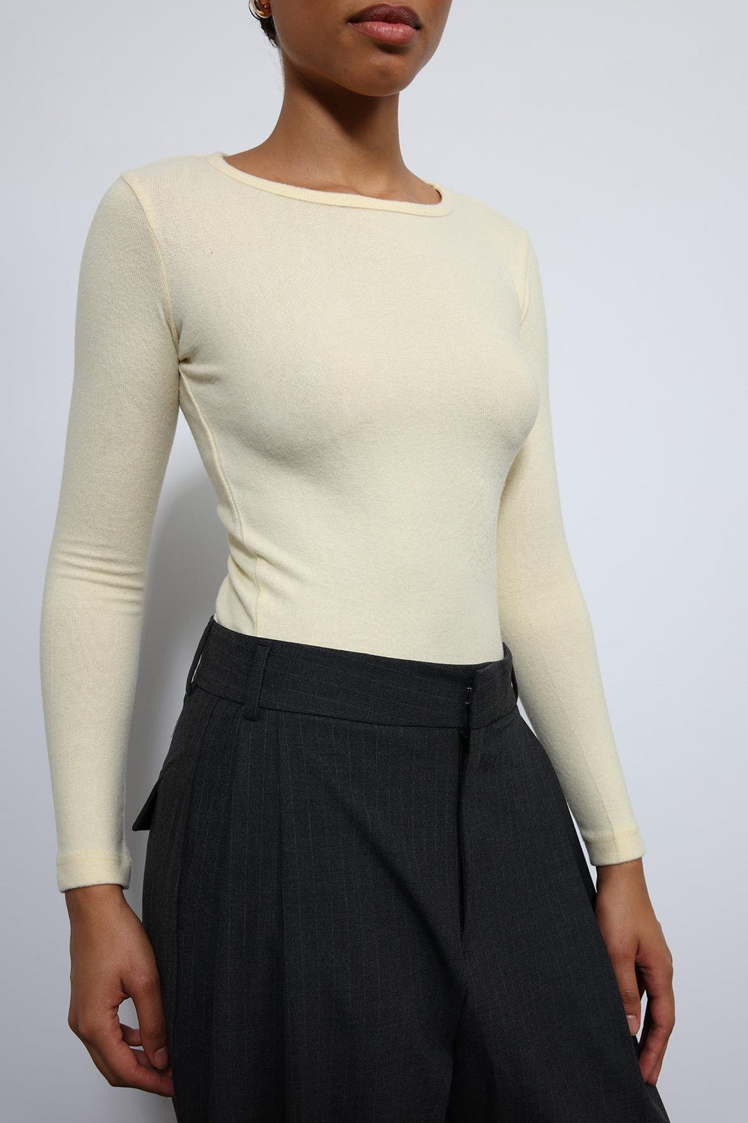 ANT Antioch Sarı Basic Uzun Kollu T-Shirt - Irapuato