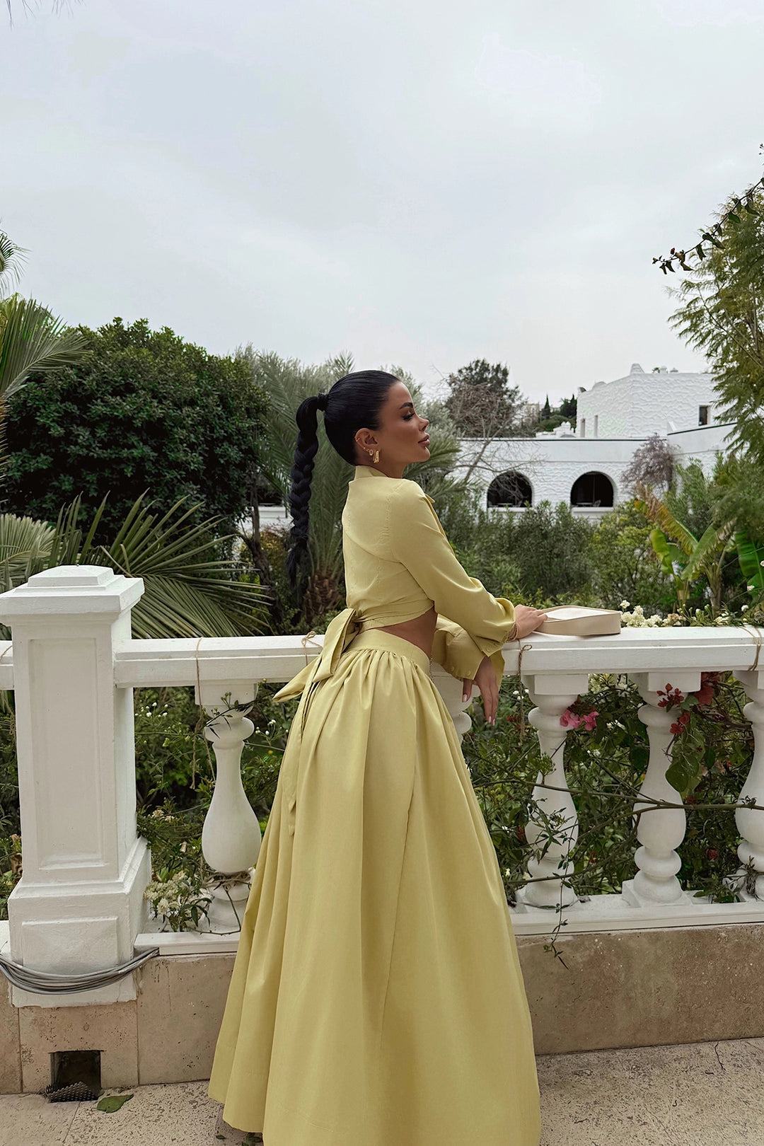 EYY Women Yellow Skirt Suit - Korydallós