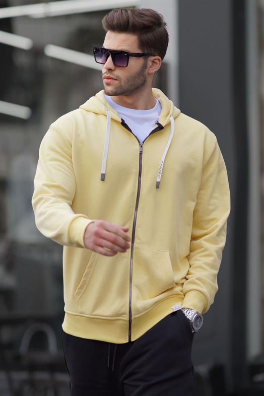 MDX Yellow Zippered Hooded Sweatshirt 6161 - Germantown