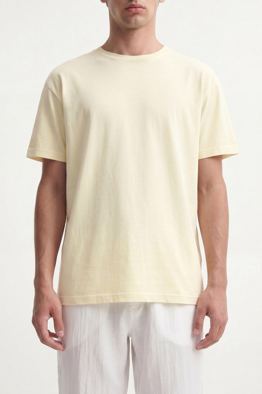 ANT Antioch Sarı Pamuklu Erkek T-Shirt - Sama