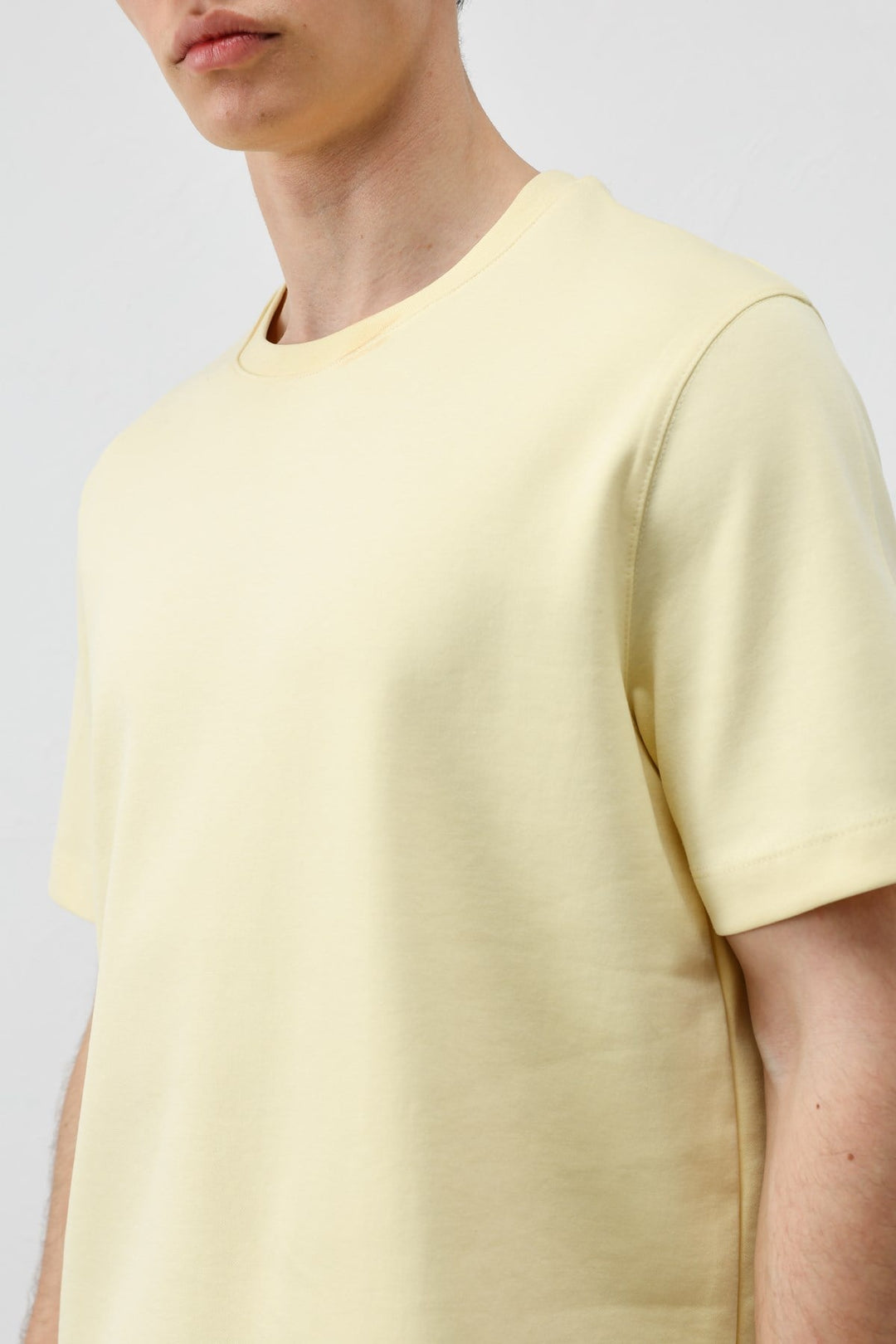 ANT Antioch Sarı Regular Fit Basic Erkek T-Shirt - Youngstown