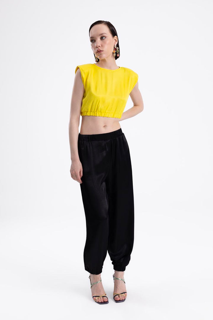 BSL Women Satin Jogging Pants - Leesburg