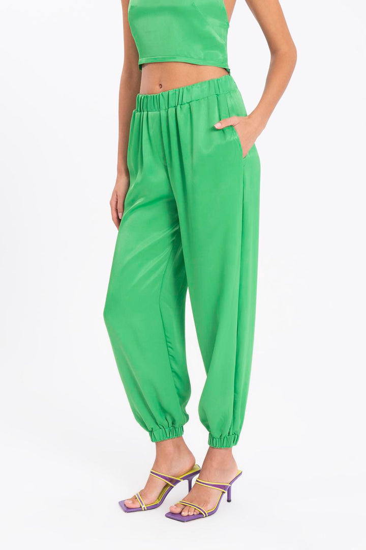 BSL Women Satin Jogging Pants - Sutton Coldfield