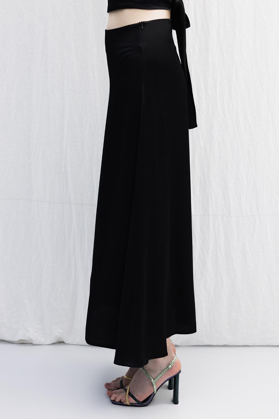 BSL Women Satin Midi Skirt - Lowestoft
