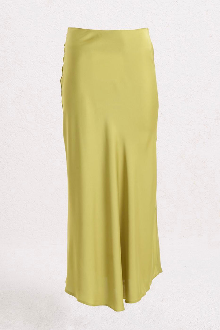 BSL Women Satin Midi Skirt - Ellicott City