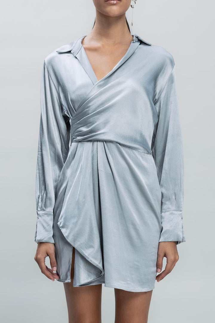 BSL Women Satin Mini Dress - Great Yarmouth