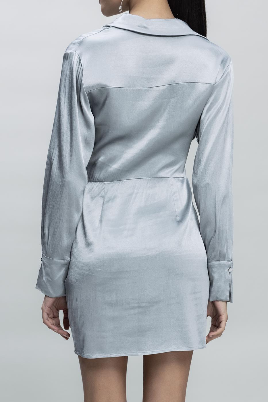BSL Women Satin Mini Dress - Great Yarmouth