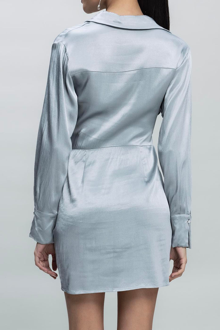 BSL Women Satin Mini Dress - Great Yarmouth