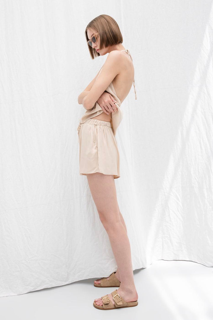 BSL Women Satin Mini Shorts - Görlitz