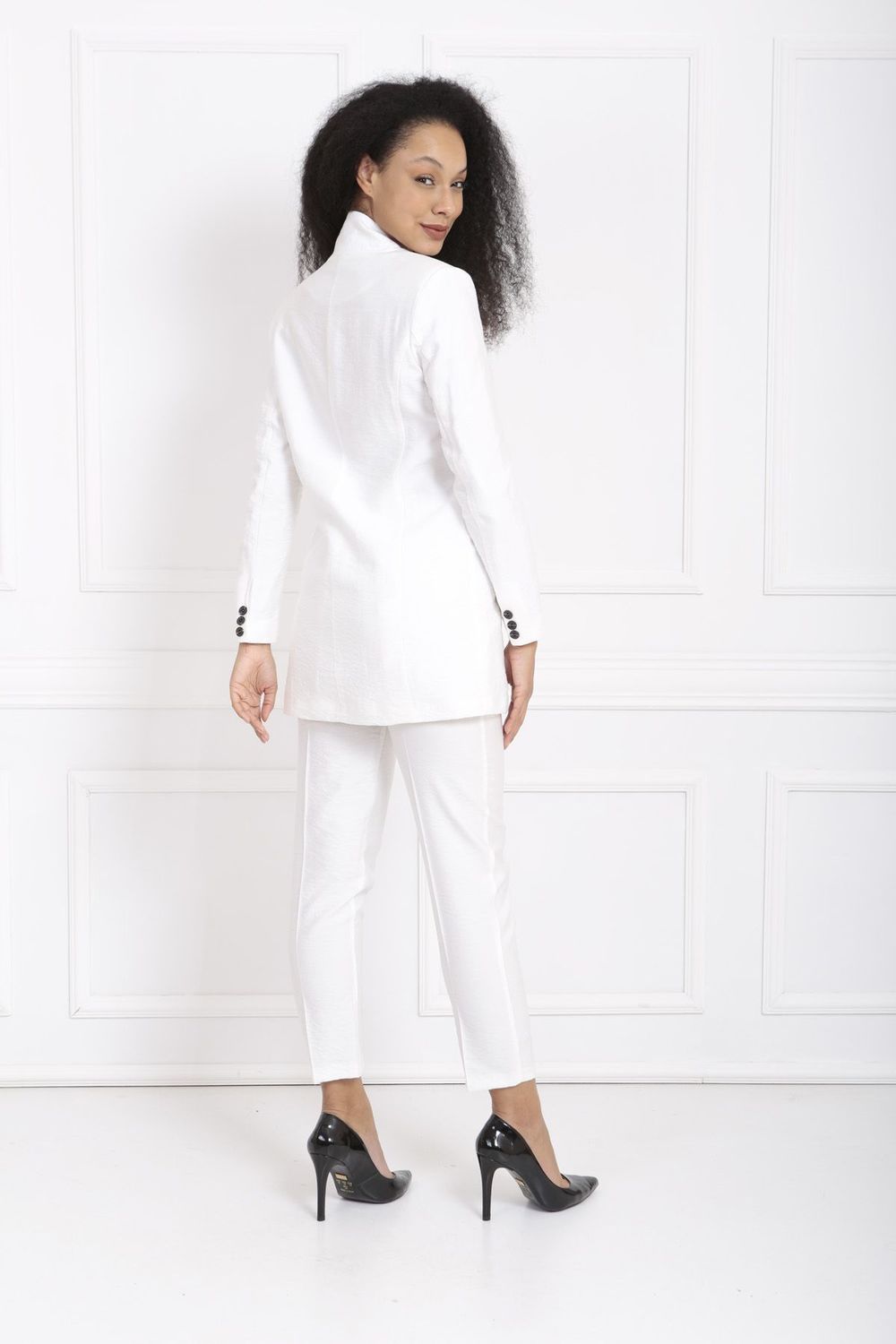 SNS Sense White Women's Jacket - Ilford