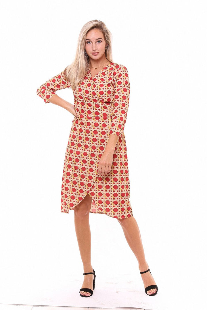 SNS Sense Red Dress - Estepona