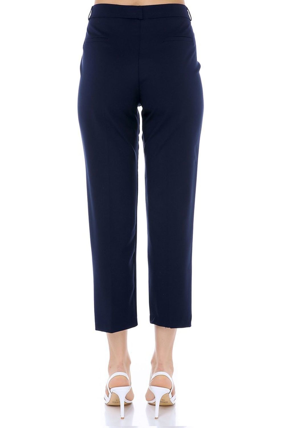 SNS Sense Navy Plus Size Pants - Algeciras