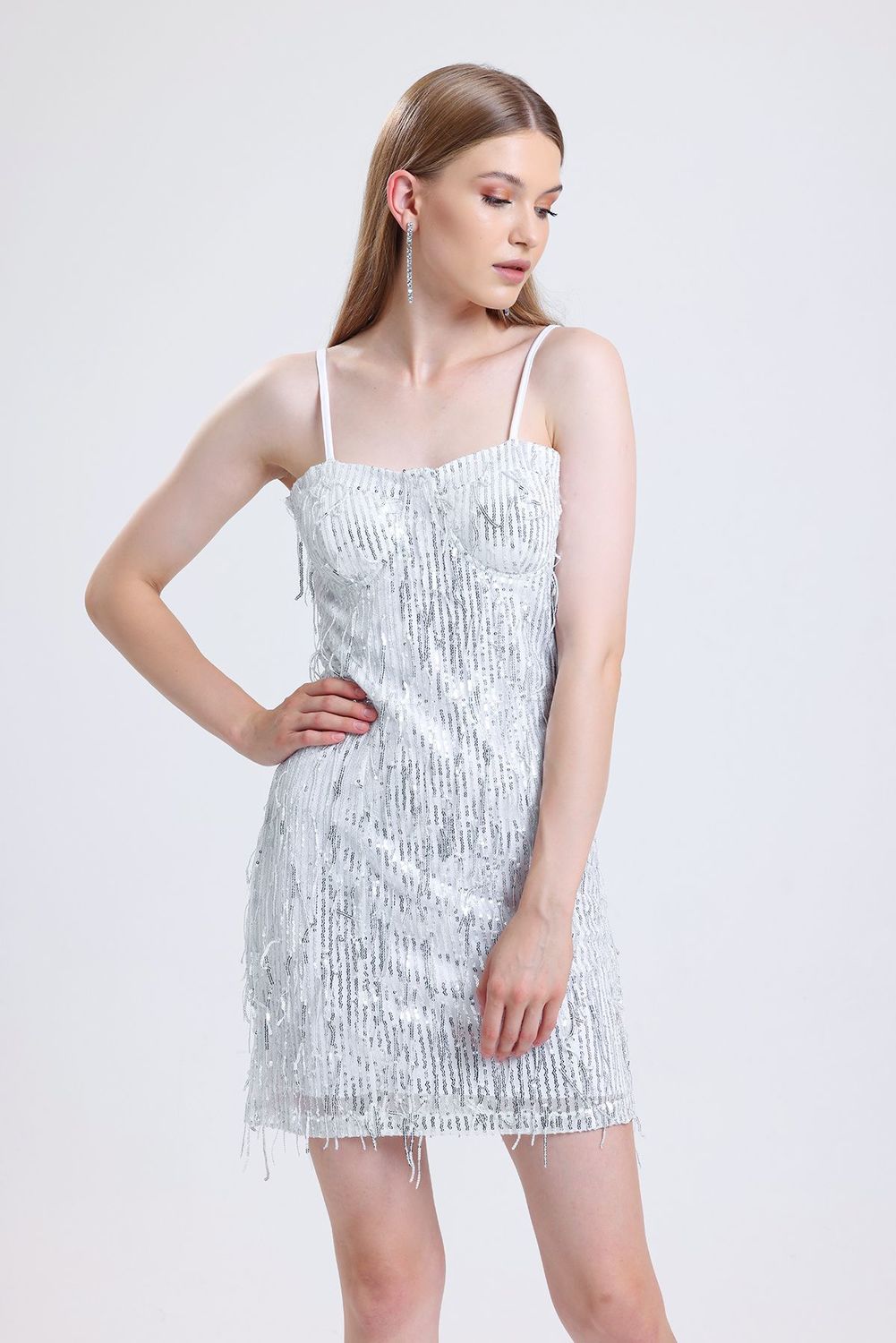 SNS Sense Silver Payet Brother Dress - Bend