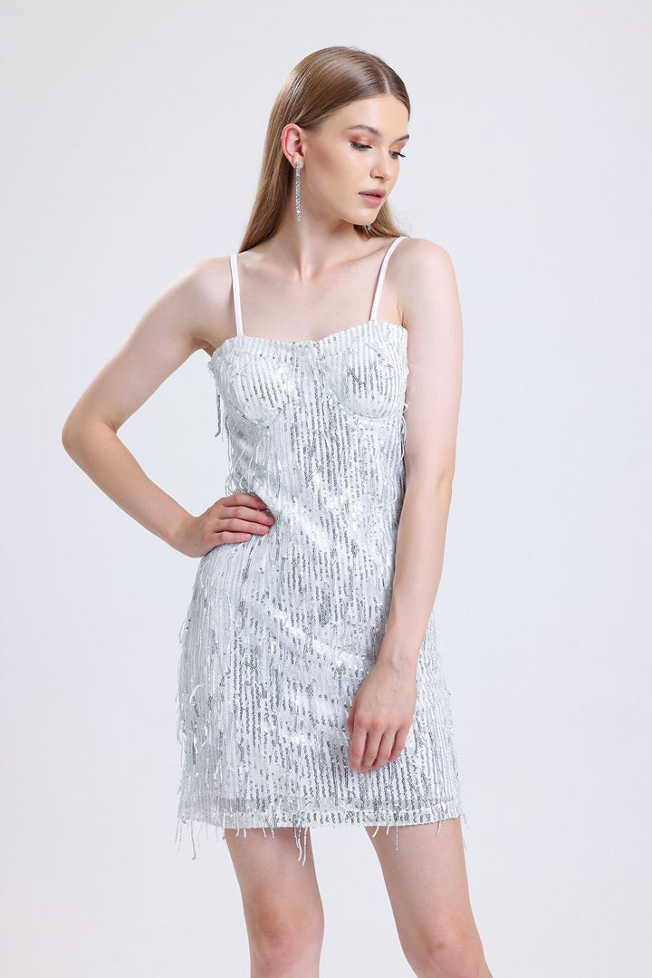 SNS Sense Silver Payet Brother Dress - Bend