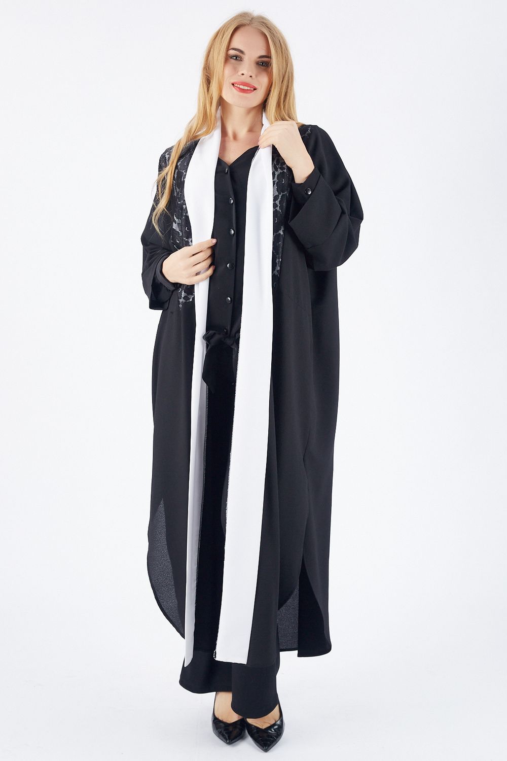 SNS Sense Black Babylon Fabric Kimono_Kmn31526 - Haverhill