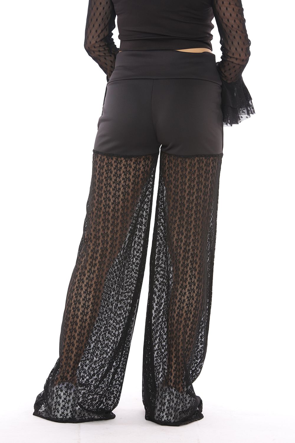 SNS Sense Black Lace Complete Pants - Dendermonde