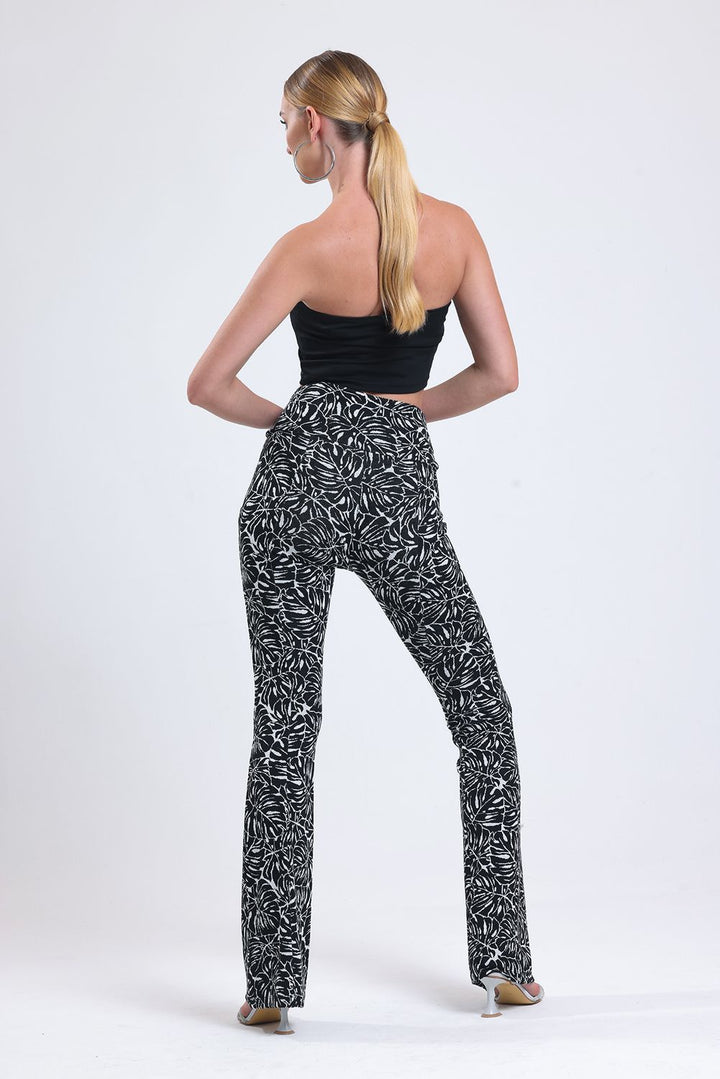 SNS Sense Black Ecru Jacquard Winter Pants - Mineral de la Reforma