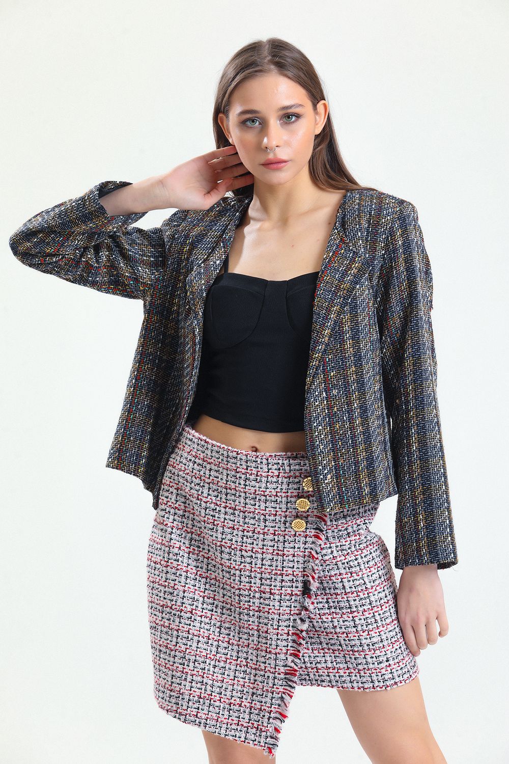 SNS Sense Black-Grey Lined Jacket - Cottage Grove