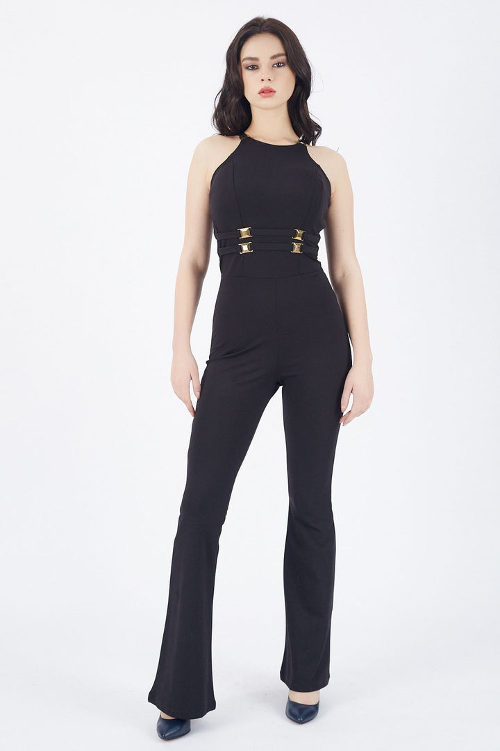 SNS Sense Black Jumpsuit with Sequins - Leiden