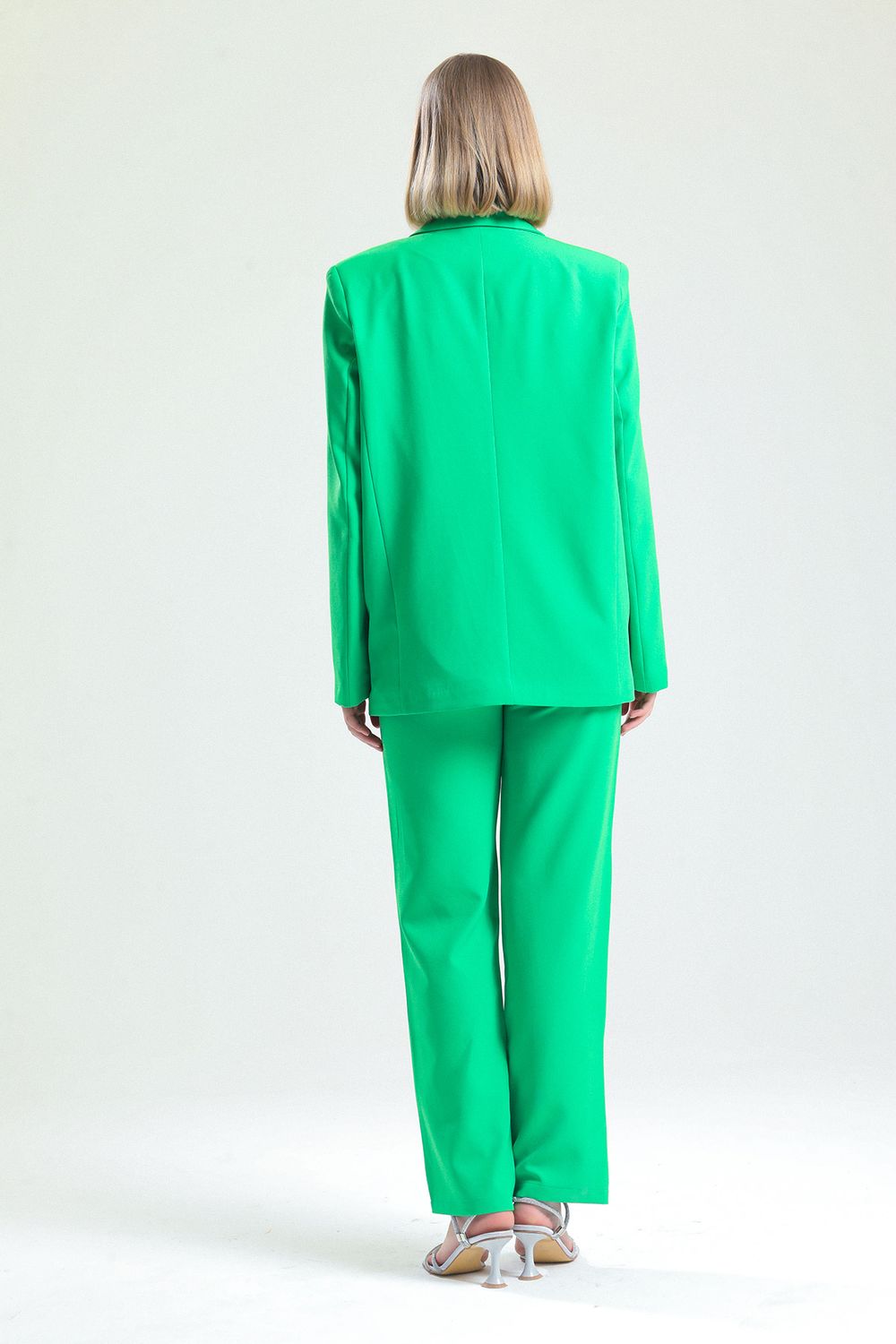 SNS Sense Green Lined Front Fabric Coated Hürrem Jacket - Sinsheim