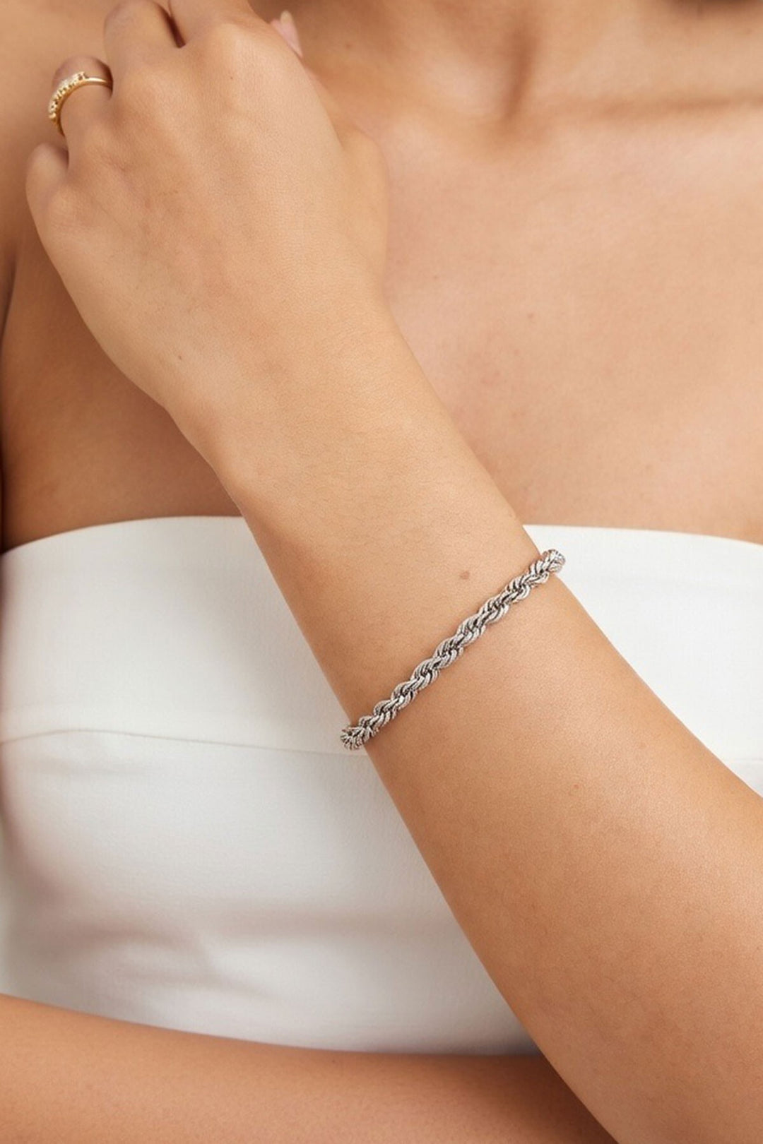 Silver Burgu Model Bileklik - Glyfáda