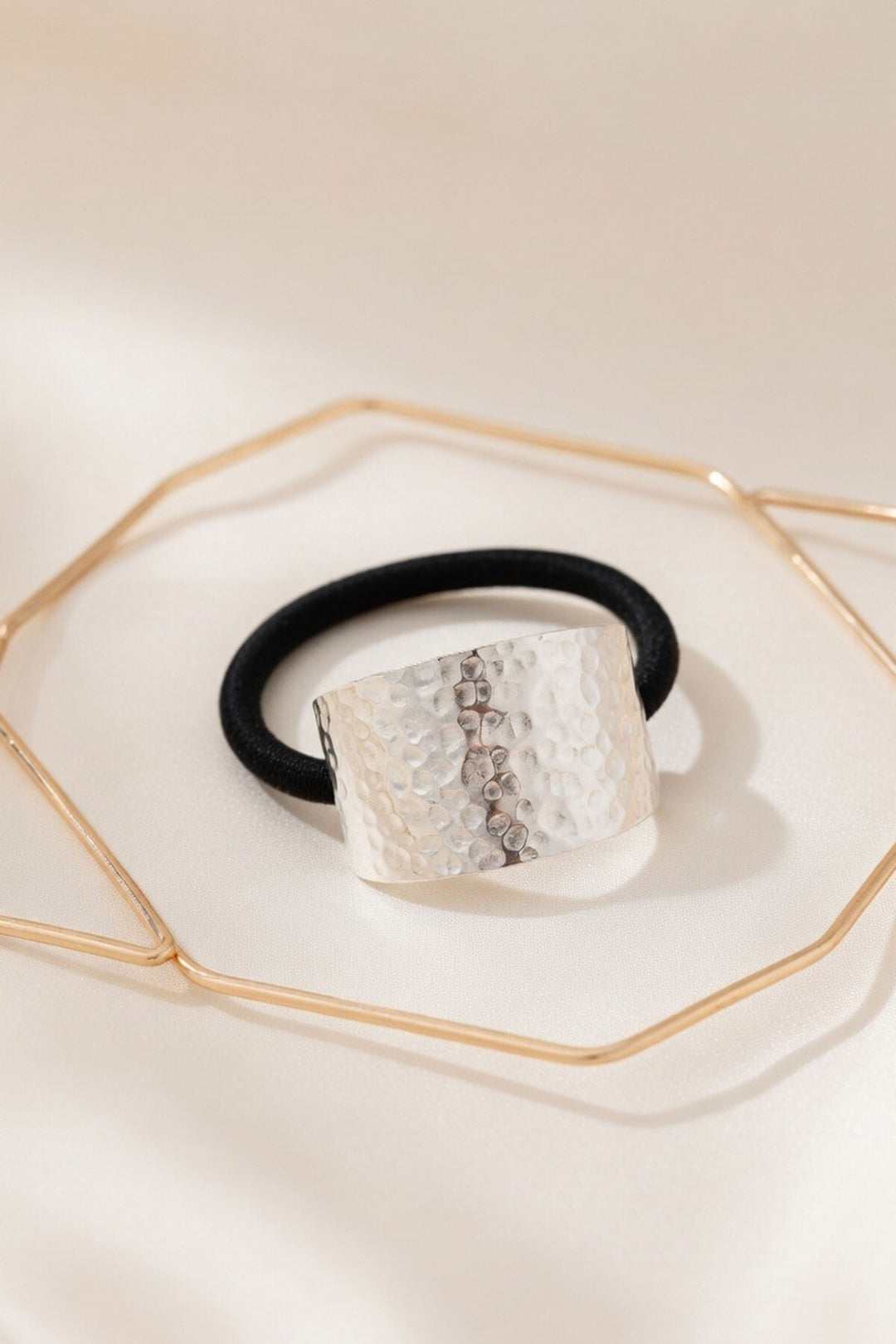 Silver Dövme Dokulu Saç Tokası - Union City