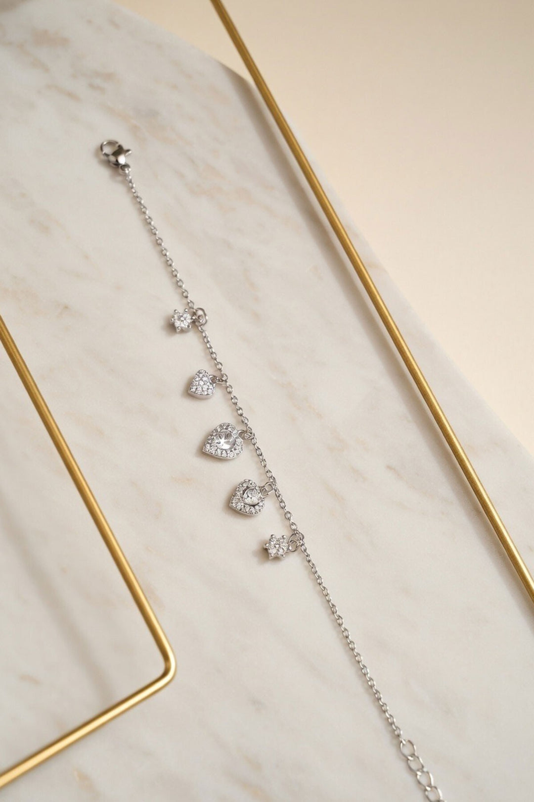 Silver Kalpli Charm Sallantılı Bileklik - Lisbon