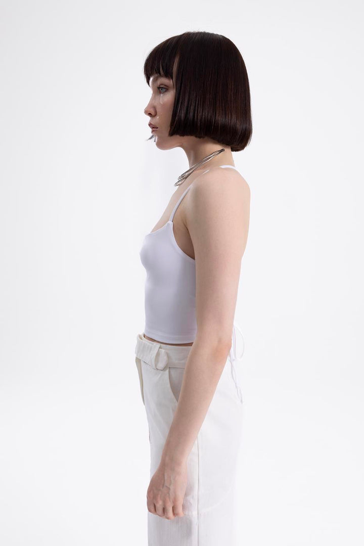 BSL Women Neck tie strapped top - Erith